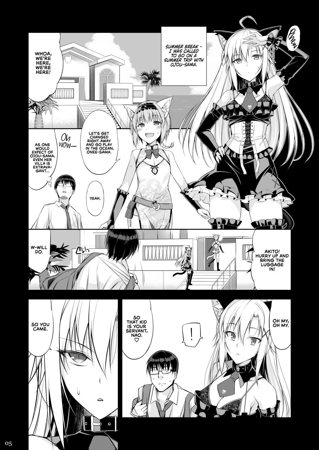 Hentai Manga Comic-A Cat and Her Servant III-Read-5